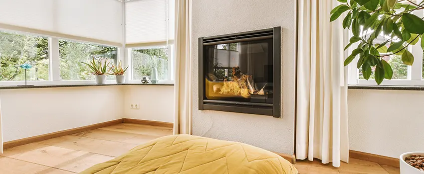 Residential Fireplace Ceramic Glass Installation in Coralville, IA