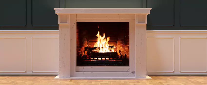 Open Flame Wood-Burning Fireplace Installation Services in Coralville, Iowa