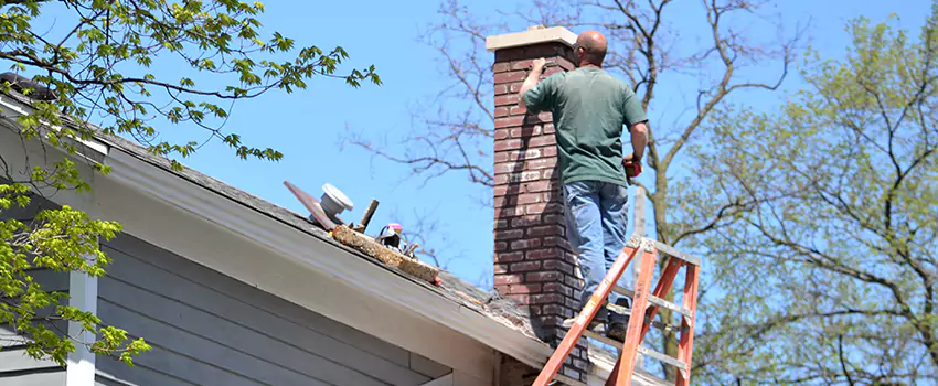Vinyl and PVC Chimney Flashing Installation in Coralville, IA